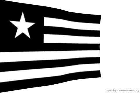 Gif Animado Bandeira do Botafogo 480x320